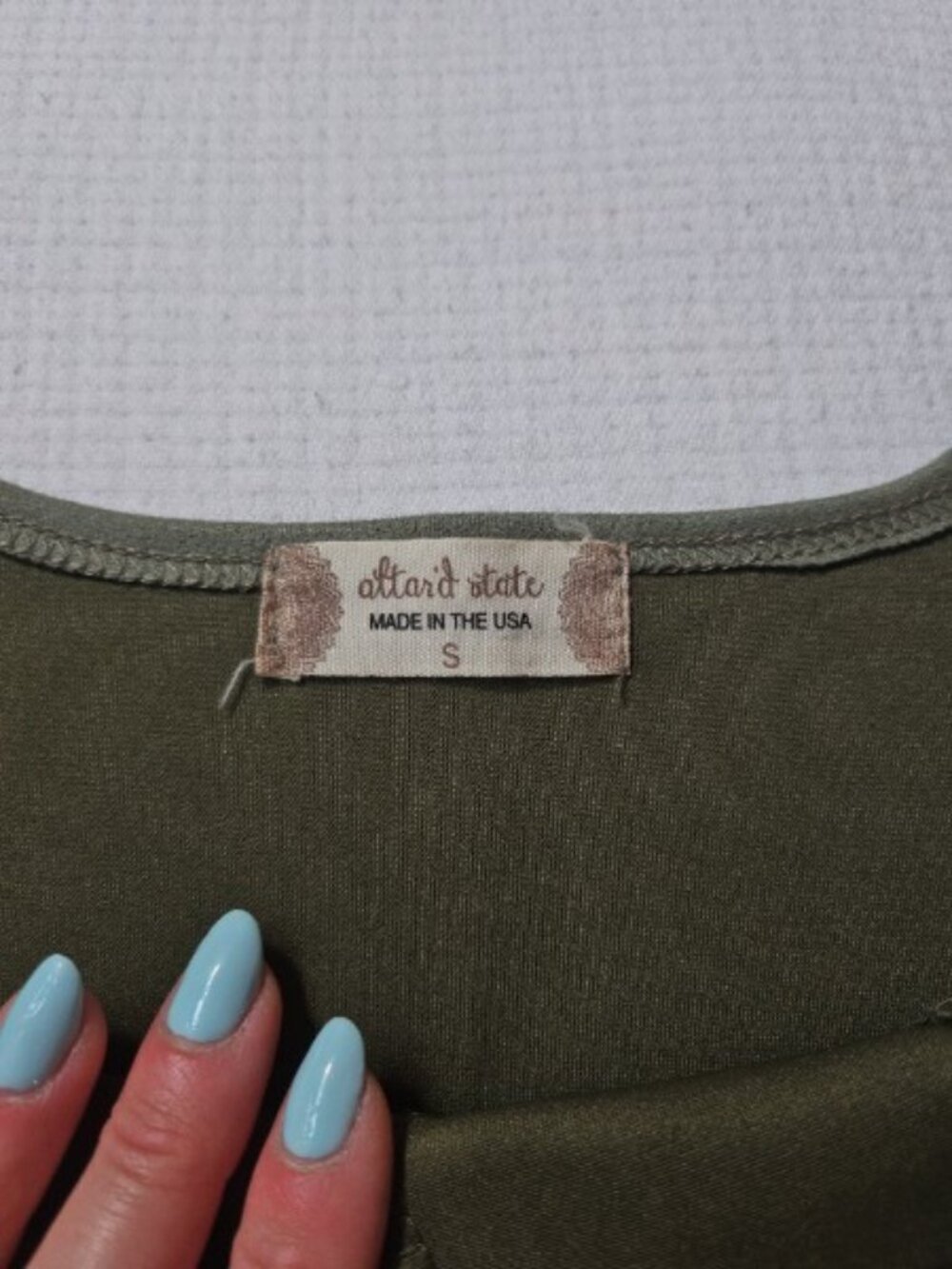 Altar'd State Green Corset Tank - Picture 4 of 4